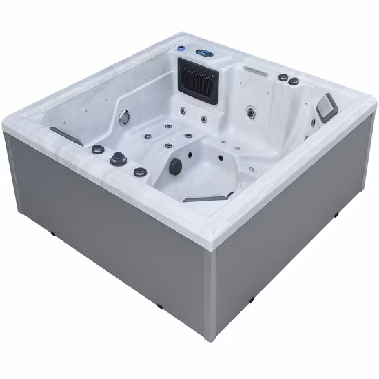 Aifeel Hot Tub 1 Lounge 5 Seats Popular Massage SPA Whirlpool with LED Light